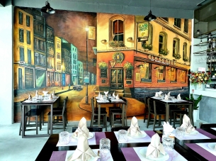 VẼ TRANH CHO QUÁN BEER TẠI HCM
